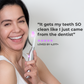 Testimonial: "It gets my teeth so clean. Like I just came from the dentist." More than 4,077 units sold and hundreds of positive reviews. It might be the best electric toothbrush on the market.